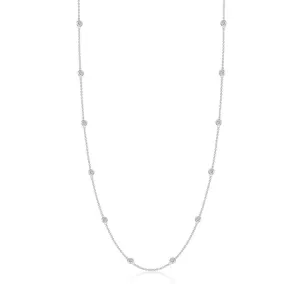 0.73 CTW Station Necklace