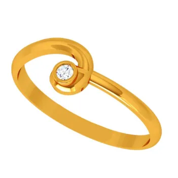 14k Surreal Enchanting Gold Ring