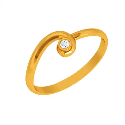 14k Surreal Enchanting Gold Ring