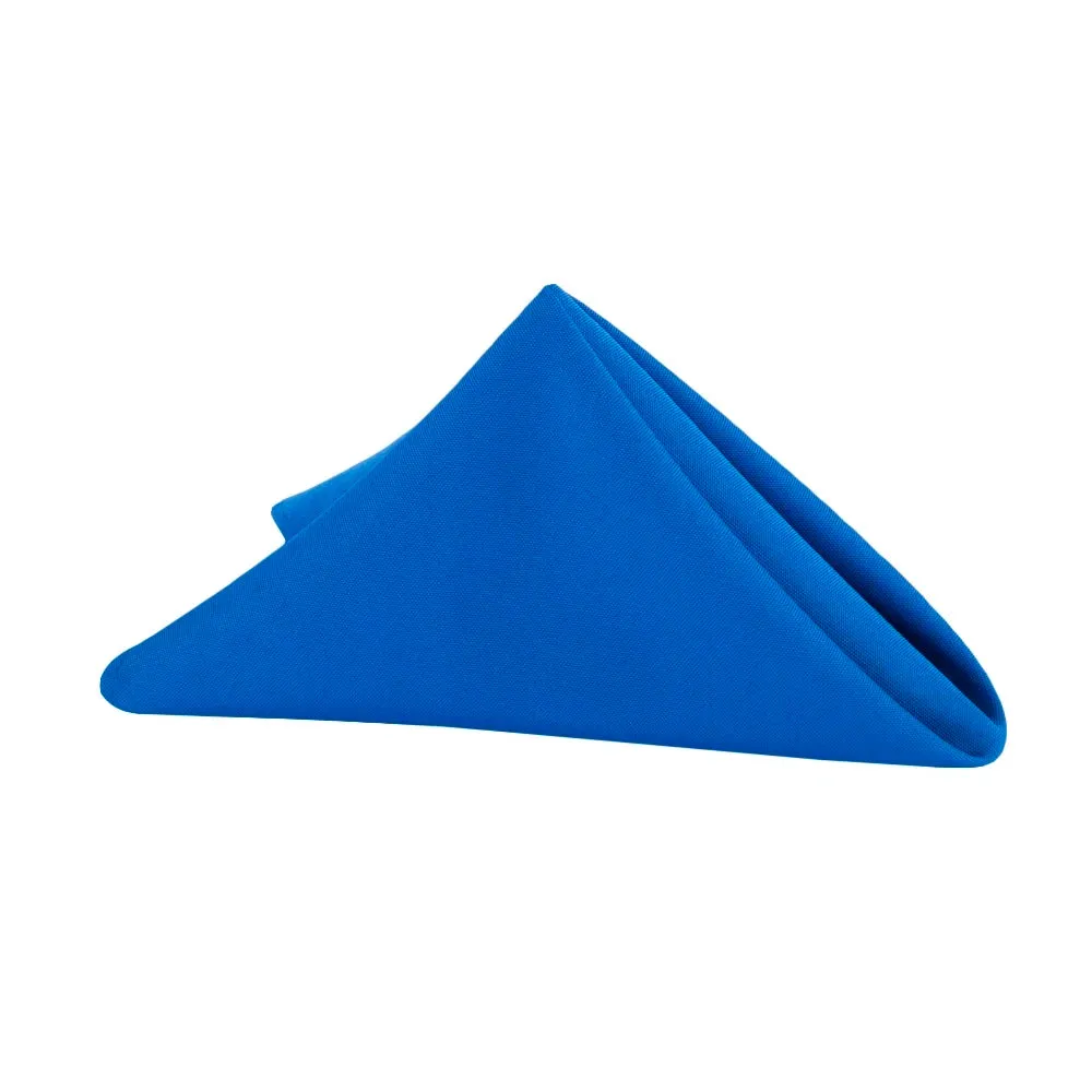 17"x17" Polyester Napkin - Royal Blue