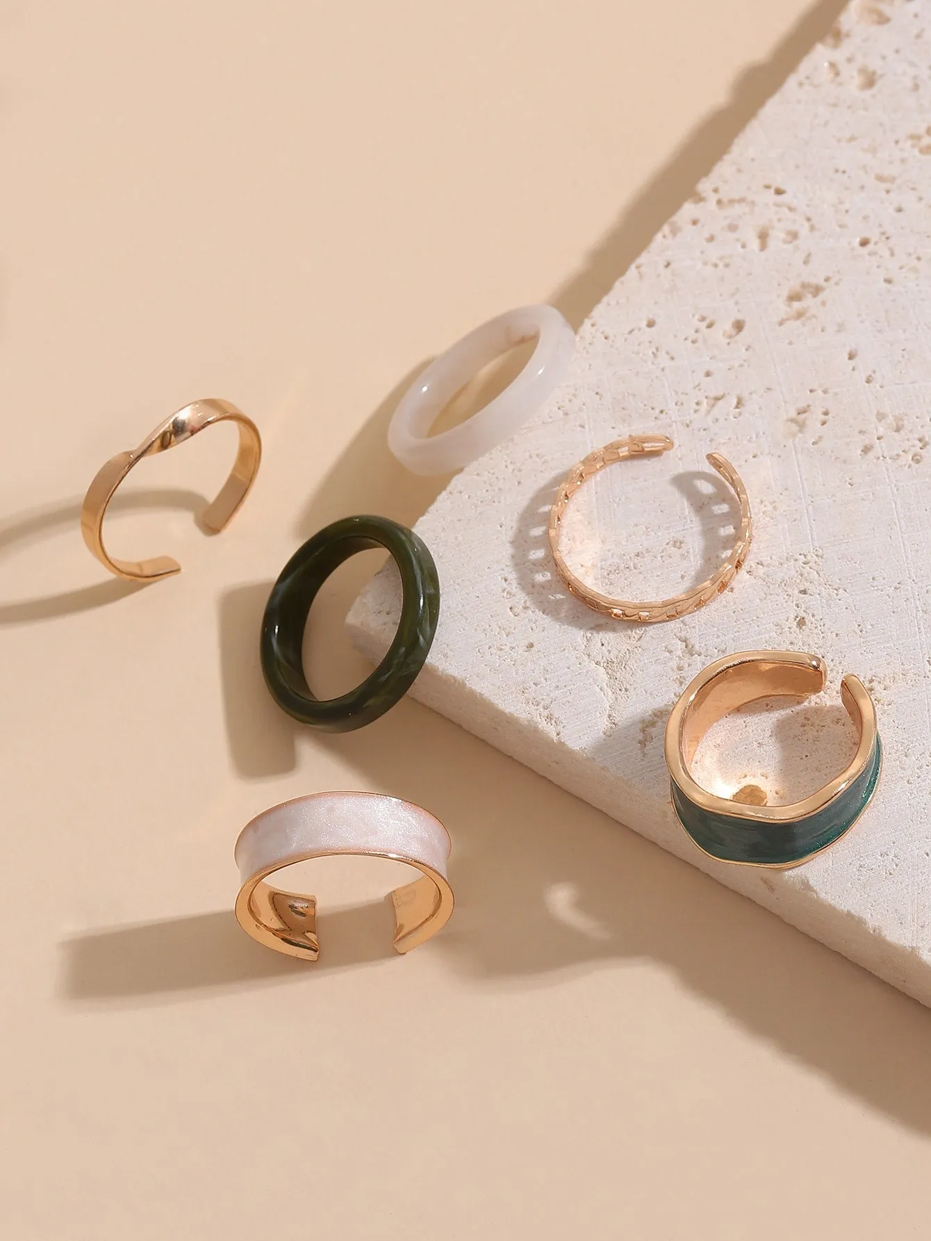 6pcs Minimalist Ring