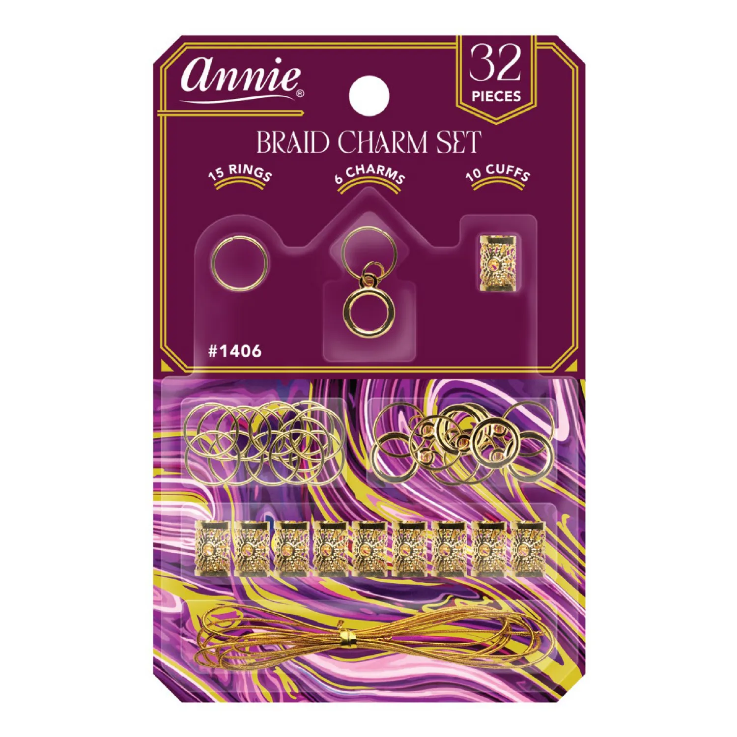 Annie Braid Charm Set, Ring