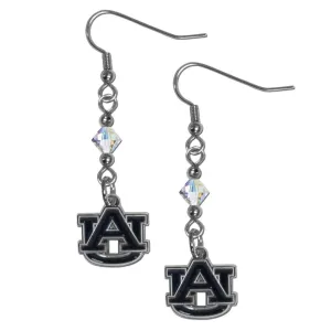 Auburn Tigers Crystal Dangle Earrings