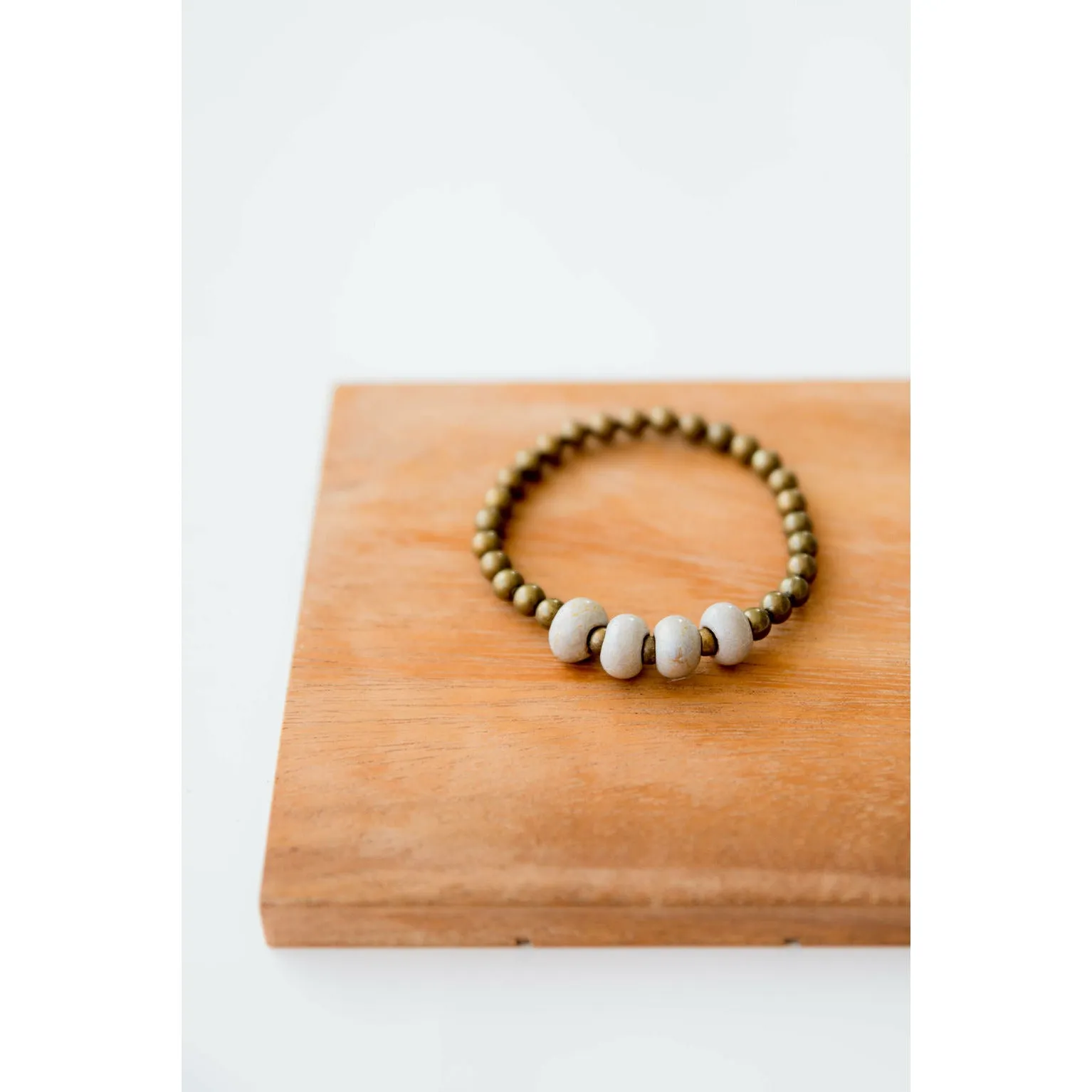 Bel Koz Simple Clay Bracelet