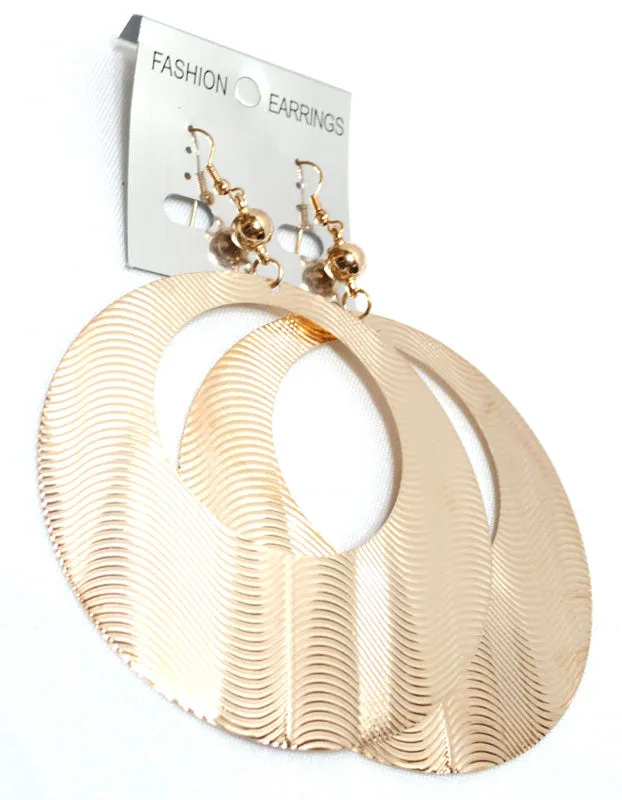 Big Round Hoops Earrings Wholesale