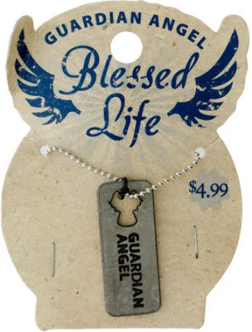 blessed life dog tag necklace Case of 24