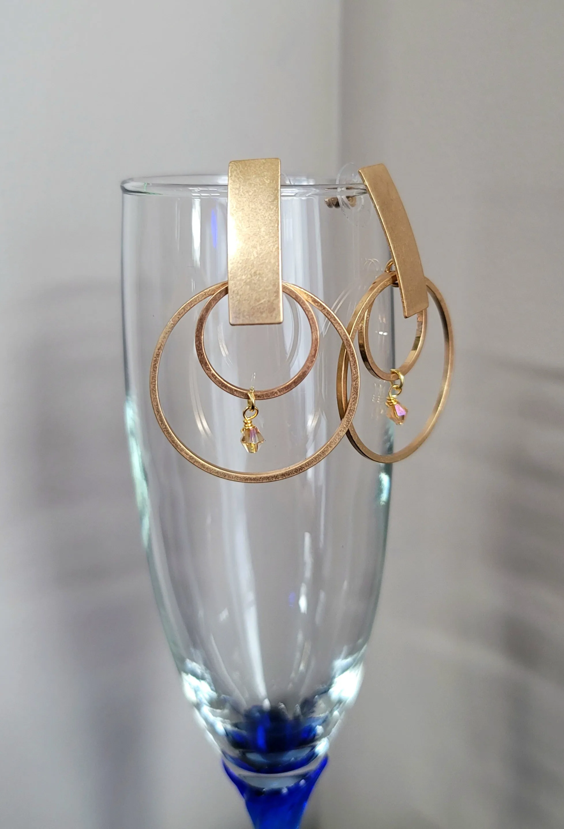 Champagne Earrings