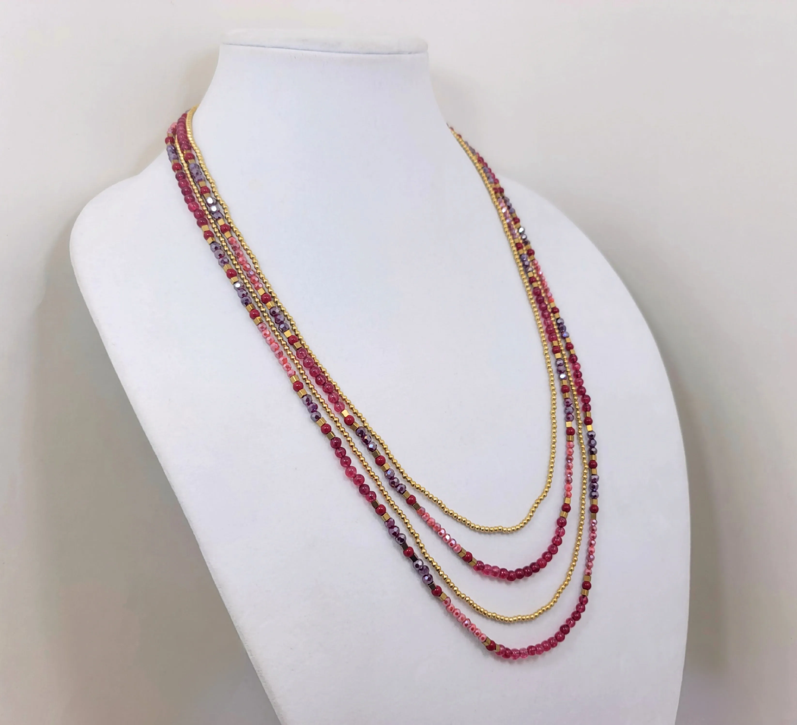 Charming Jewel Berry Necklace