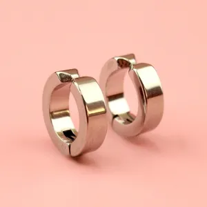 Clip on Huggie Hoop Earrings