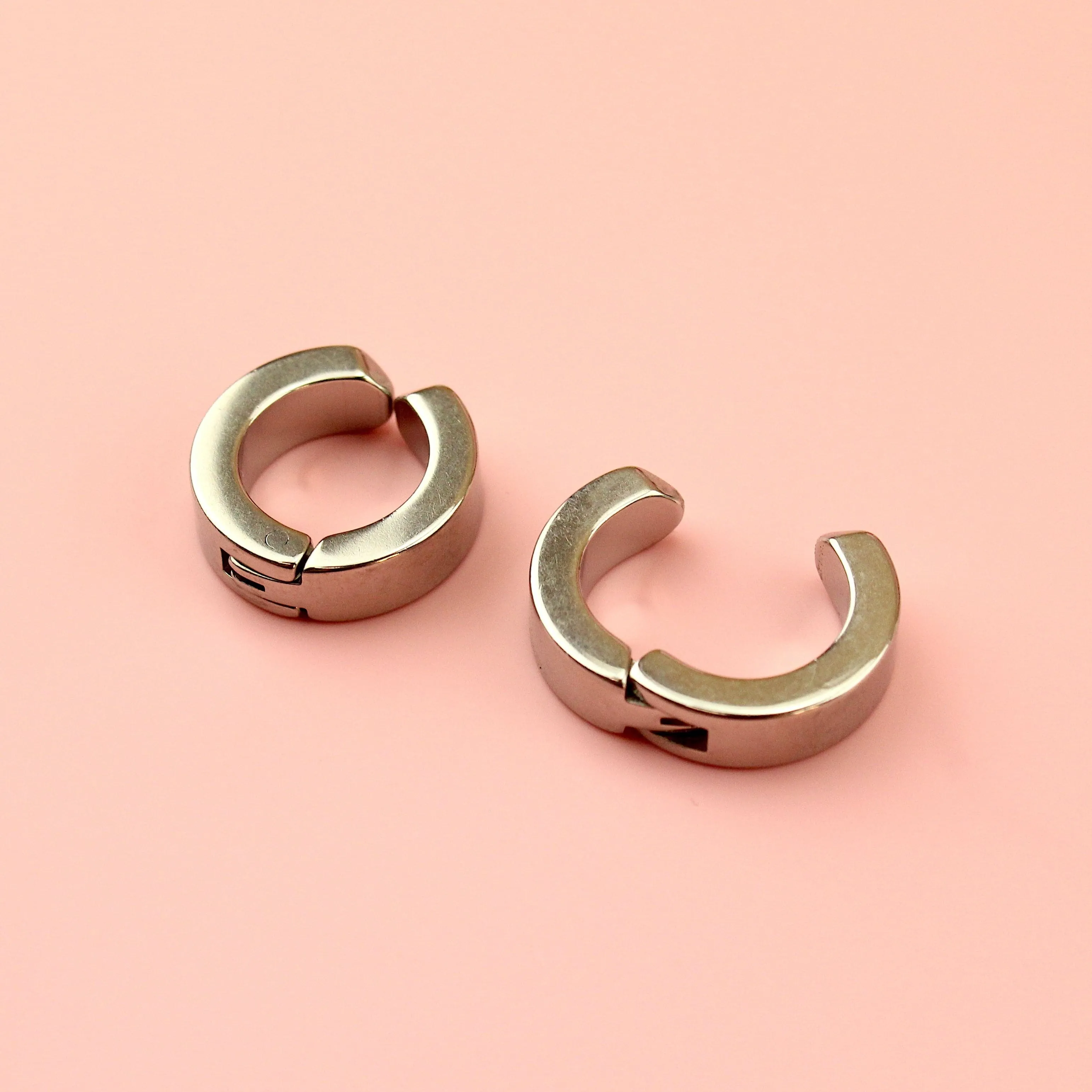 Clip on Huggie Hoop Earrings