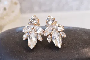 CRYSTAL BRIDAL Stud EARRINGS