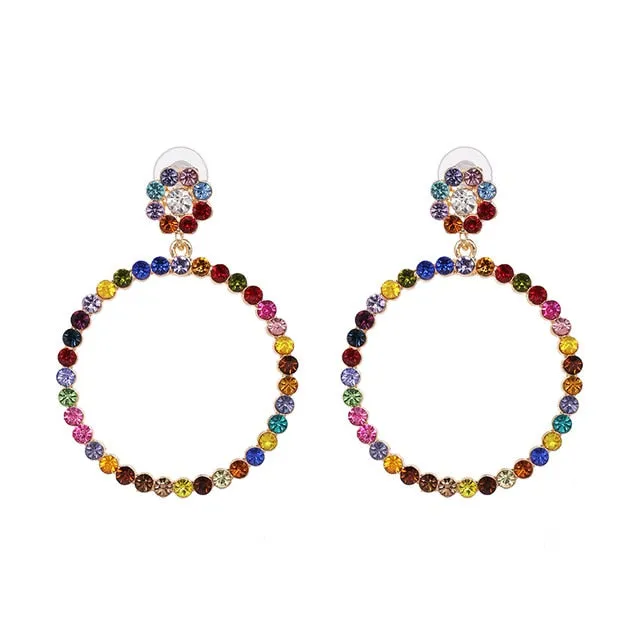 Crystal Statement Earrings