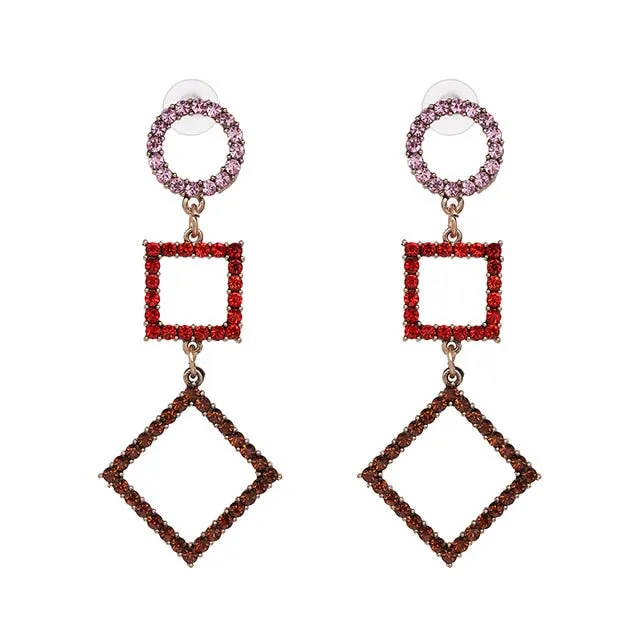 Crystal Statement Earrings