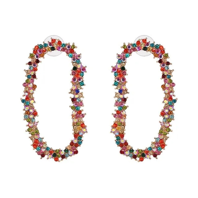 Crystal Statement Earrings