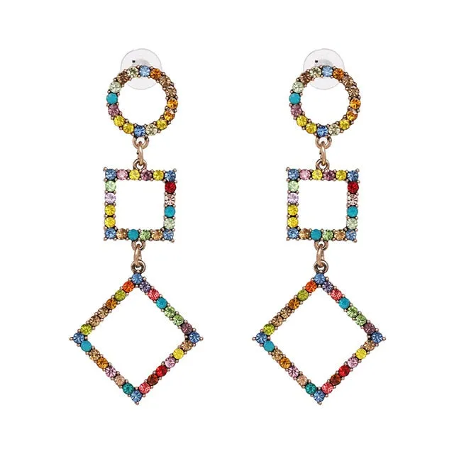 Crystal Statement Earrings