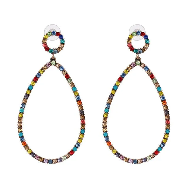 Crystal Statement Earrings