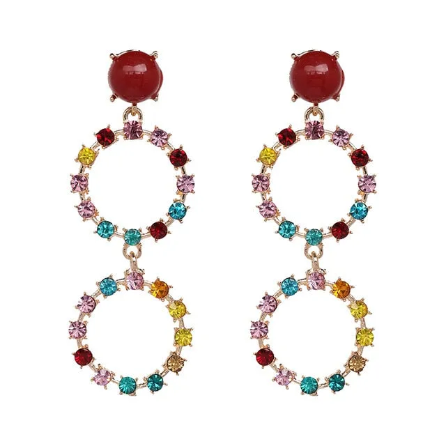 Crystal Statement Earrings