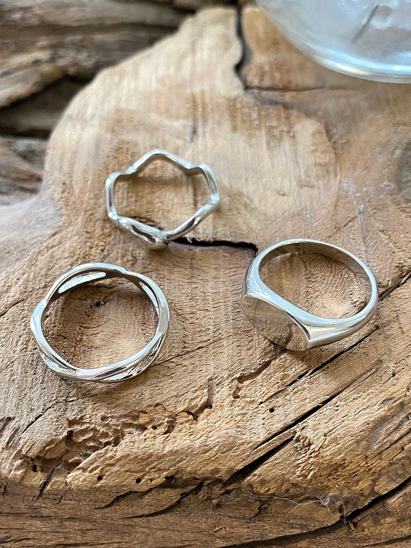 DAZY 3pcs Minimalist Ring