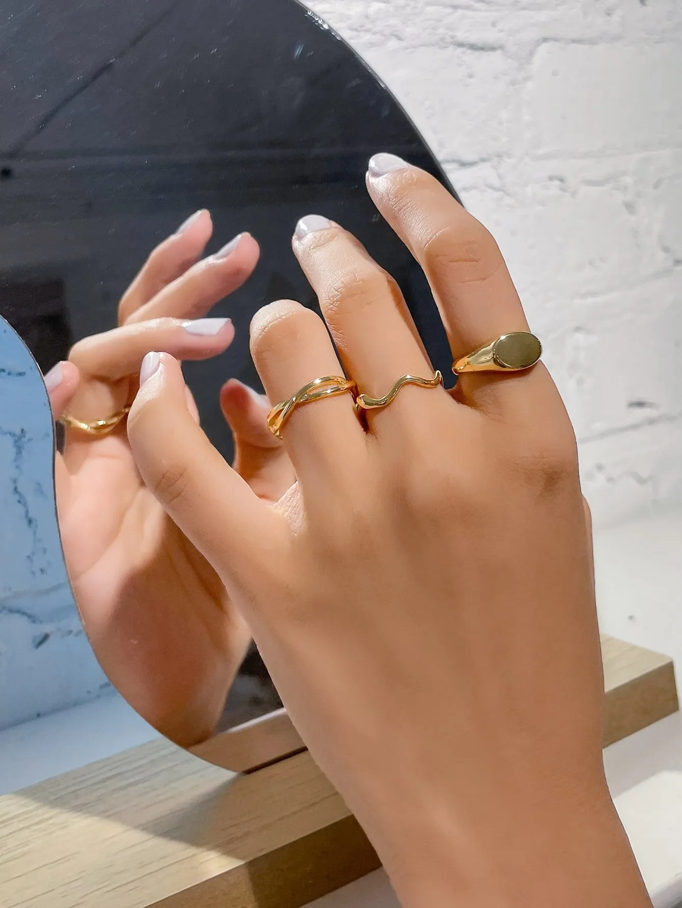 DAZY 3pcs Minimalist Ring