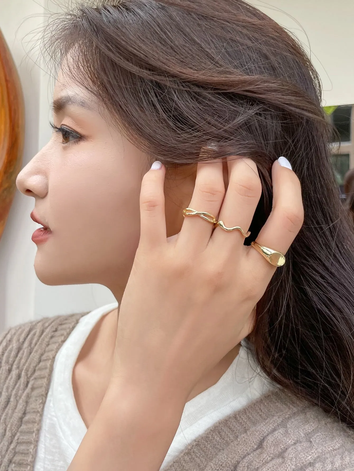 DAZY 3pcs Minimalist Ring