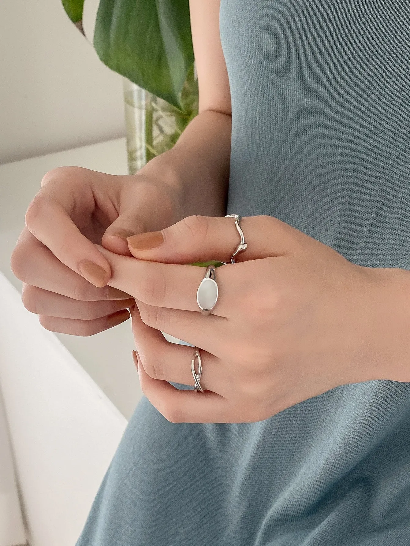 DAZY 3pcs Minimalist Ring