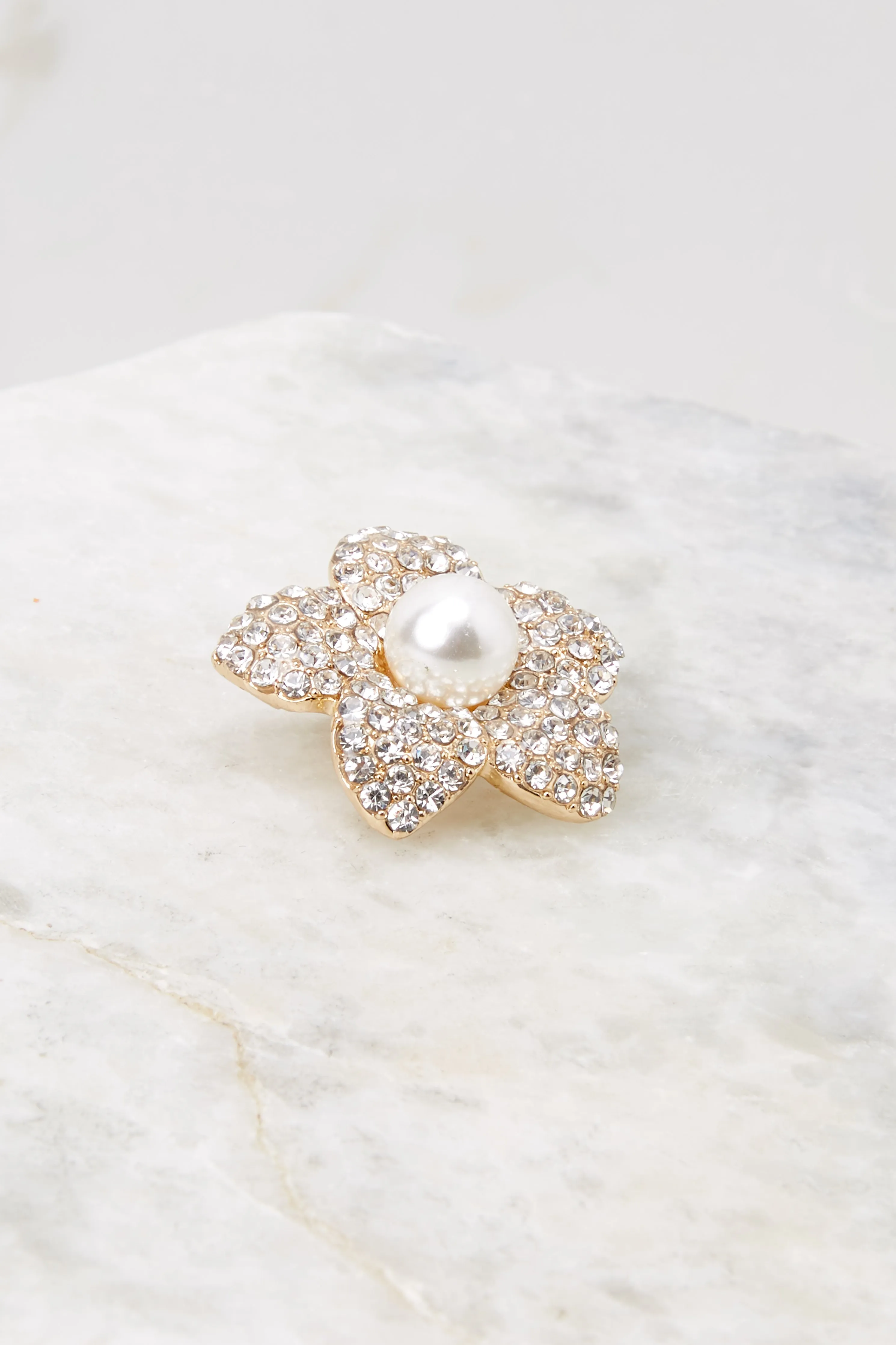 Everlasting Promise Gold Brooch