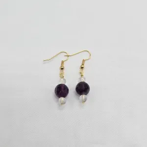 Faceted Fluorite Earrings