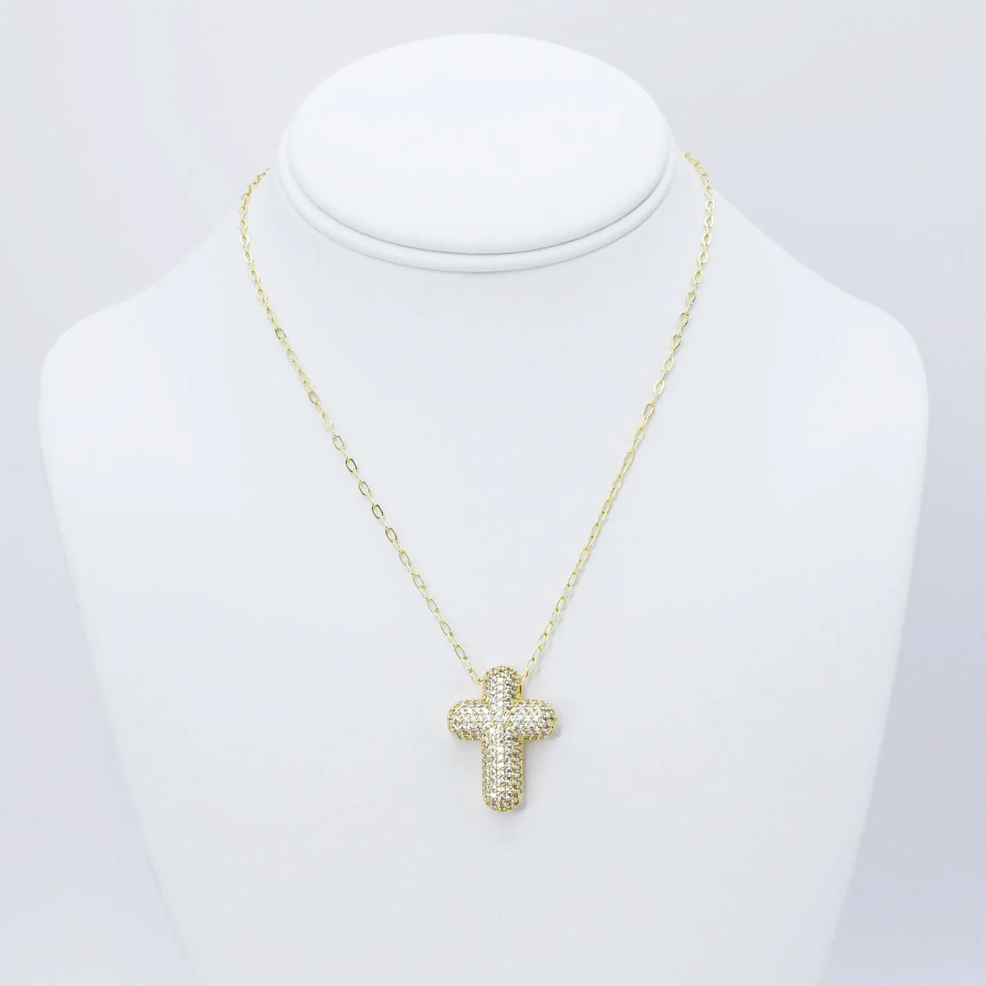 Faithful Glow Gold Necklace M9