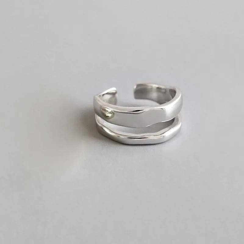 Fashion Silver Minimalist Rings