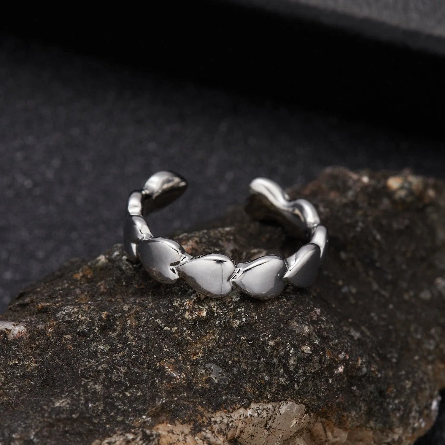 Fashion Silver Minimalist Rings