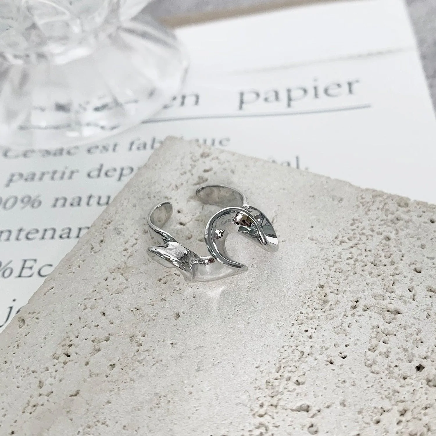 Fashion Silver Minimalist Rings