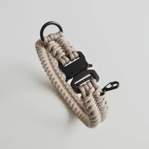 Fossil Original Handwoven Paracord Dog Collar