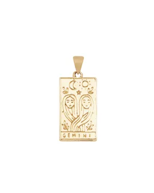 Gemini Zodiac Pendant