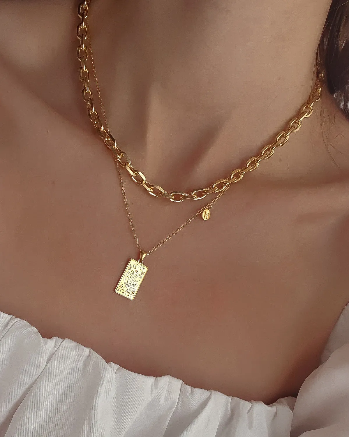 Gemini Zodiac Pendant