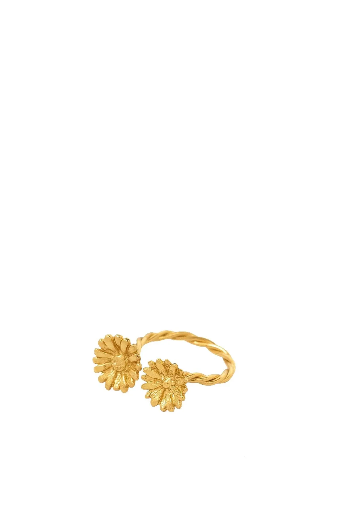 Gold Daisies Ring