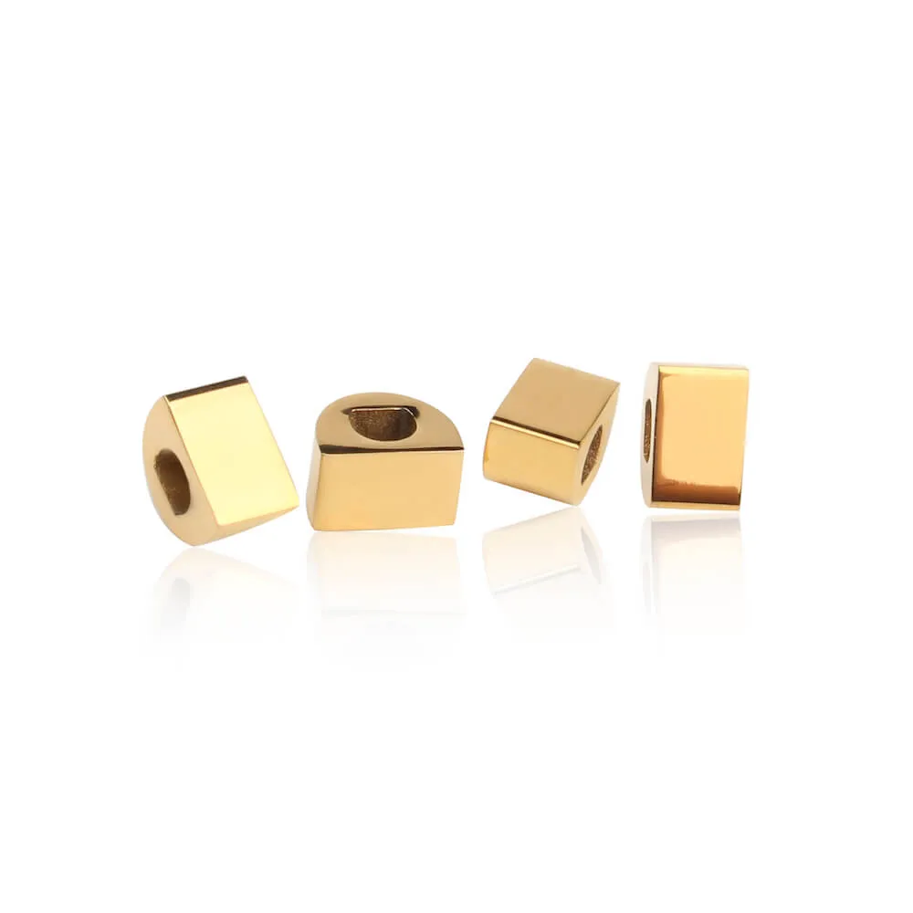 Gold Plated 3 Simple Bricks