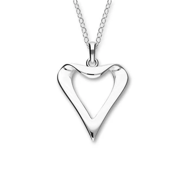 Hearts Silver Pendant P1072