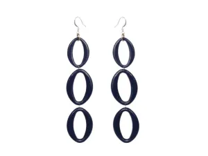 Indigo Earrings - Triple