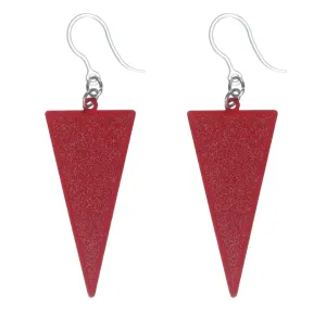 Inverted Triangle Dangles Hypoallergenic Earrings for Sensitive Ears Made with Plastic Posts