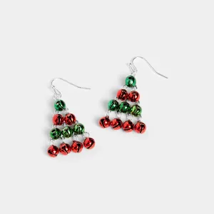 Jingle Ball Christmas Tree Earring