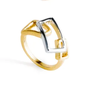 Mixed Metal Ring Geo