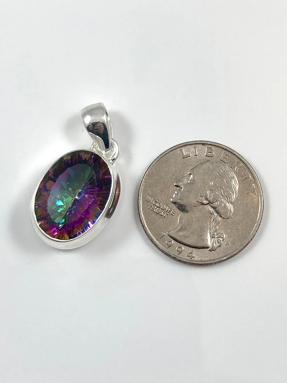 Mystic Topaz Pendant