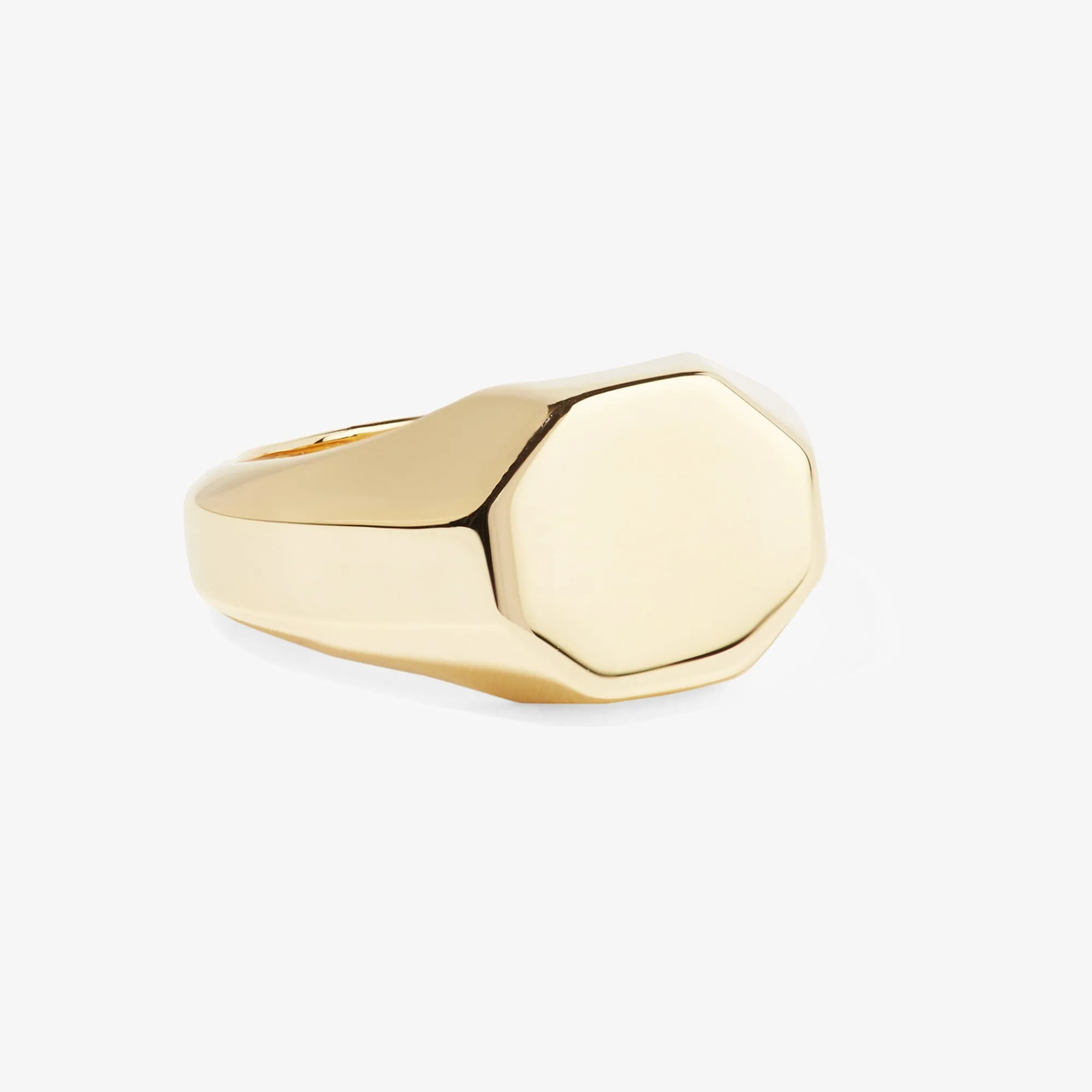 OCTAGON SIGNET RING