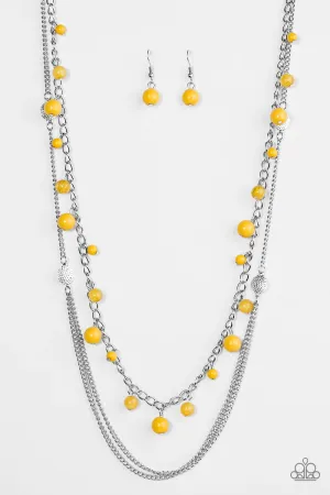 Paparazzi Necklace ~ Color Spree - Yellow