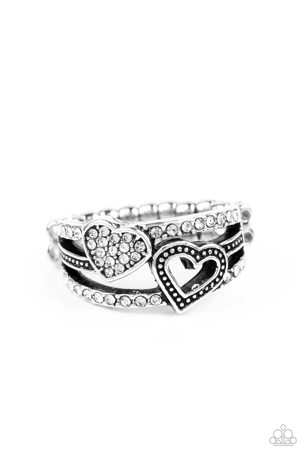 Paparazzi Ring ~ You Make My Heart BLING - White