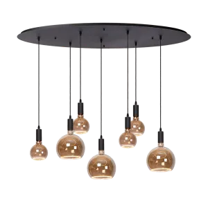 Pendant light Yoki 7 - incl. Floating light bulbs