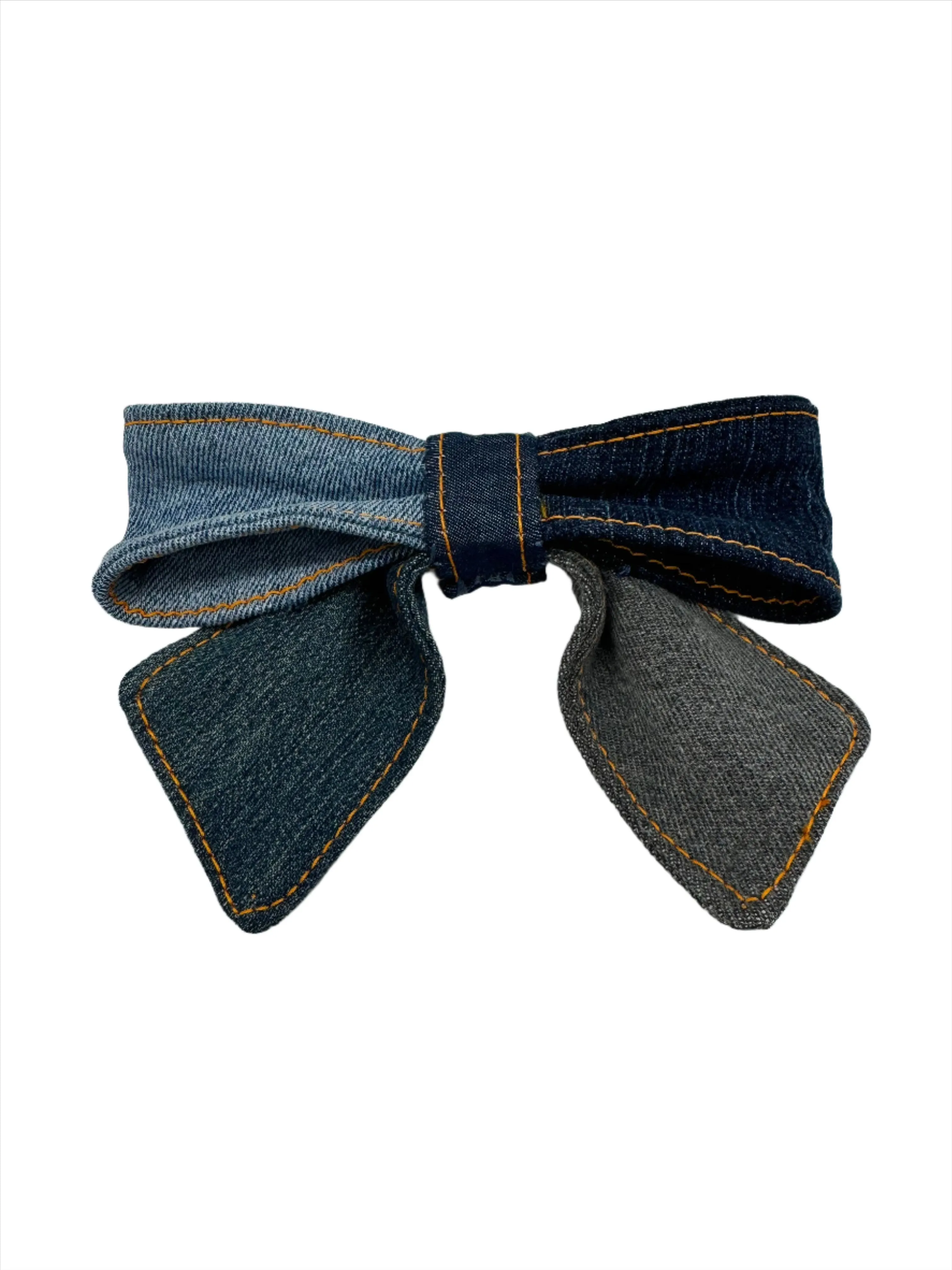 Poochella Denim Pet Bows