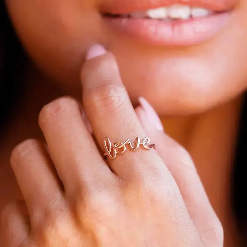 Pura Vida Love Wrap Ring