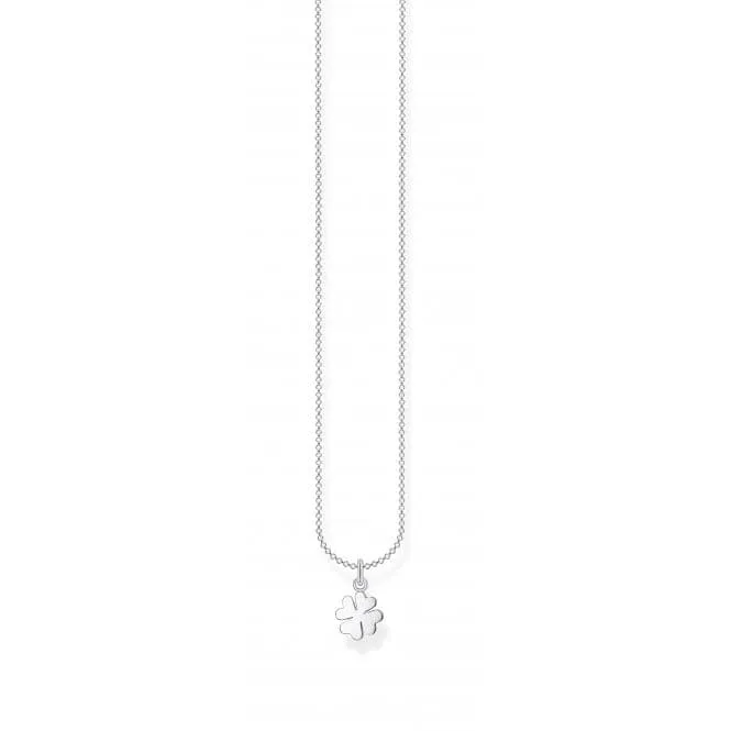 Silver Cloverleaf Necklace KE2037-001-21