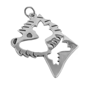 Silver Terrier Dog Pendant Necklace